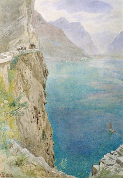 På den italienska kusten, 1896 av Harry Goodwin